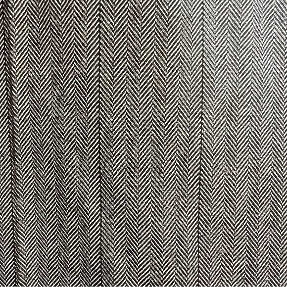 Chico's 1 gray pinstriped wide leg business casual dress pants size 8 B48 - Picture 2 of 4